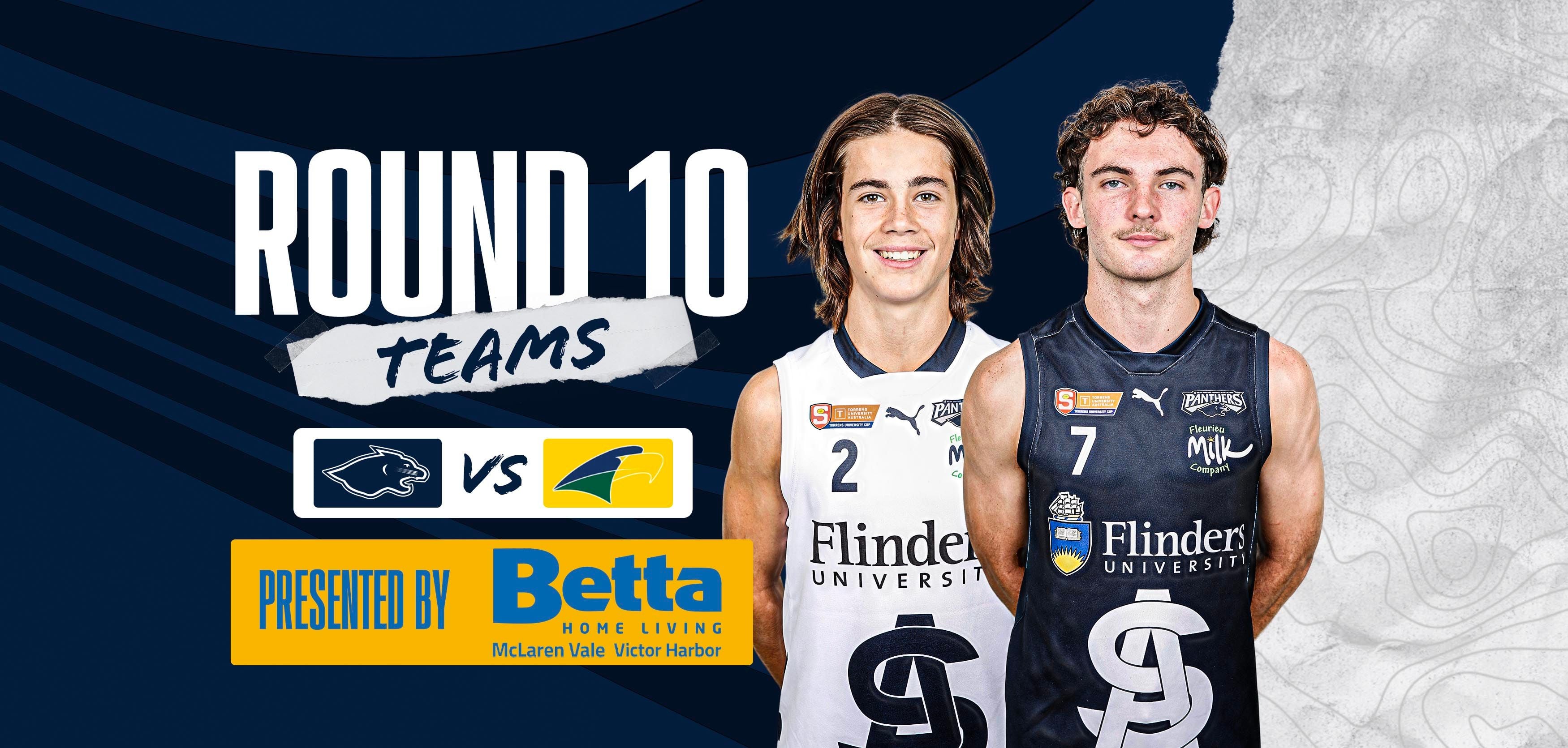 BETTA Teams Selection: Juniors Round 10 vs Eagles BETTA Teams Selection: Juniors Round 10 vs Eagles